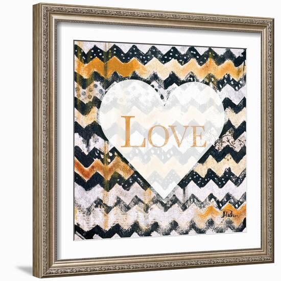 Love and Peace Square I-Patricia Pinto-Framed Premium Giclee Print