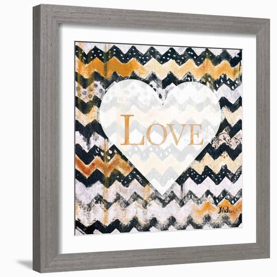 Love and Peace Square I-Patricia Pinto-Framed Premium Giclee Print