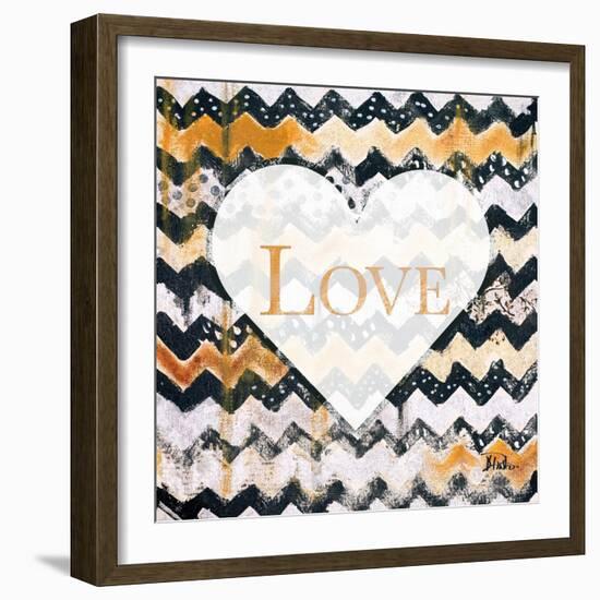 Love and Peace Square I-Patricia Pinto-Framed Premium Giclee Print