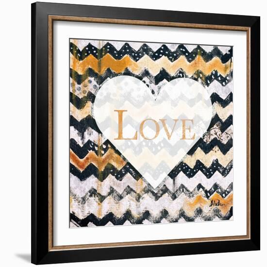 Love and Peace Square I-Patricia Pinto-Framed Art Print