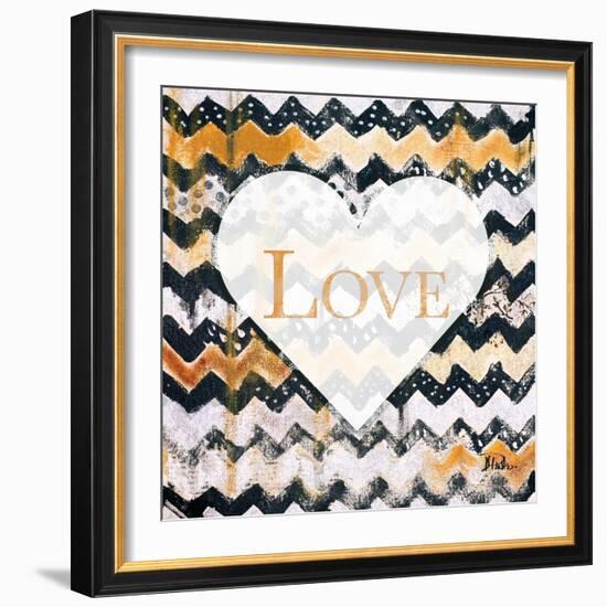 Love and Peace Square I-Patricia Pinto-Framed Art Print