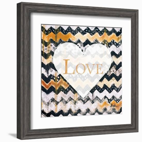 Love and Peace Square I-Patricia Pinto-Framed Art Print