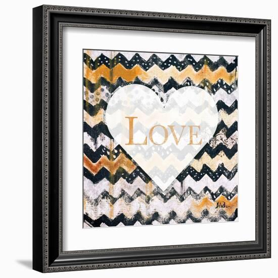 Love and Peace Square I-Patricia Pinto-Framed Art Print