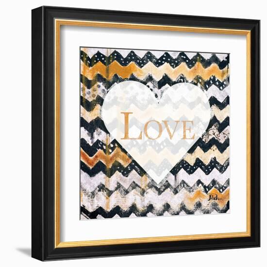 Love and Peace Square I-Patricia Pinto-Framed Art Print