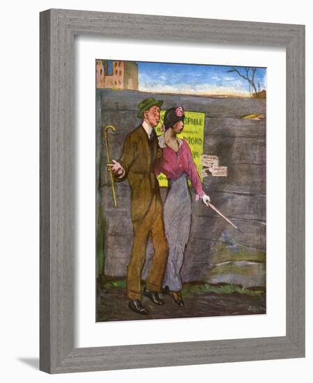 Love and Sex, Couples-Paul Rieth-Framed Art Print