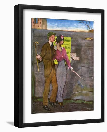 Love and Sex, Couples-Paul Rieth-Framed Art Print