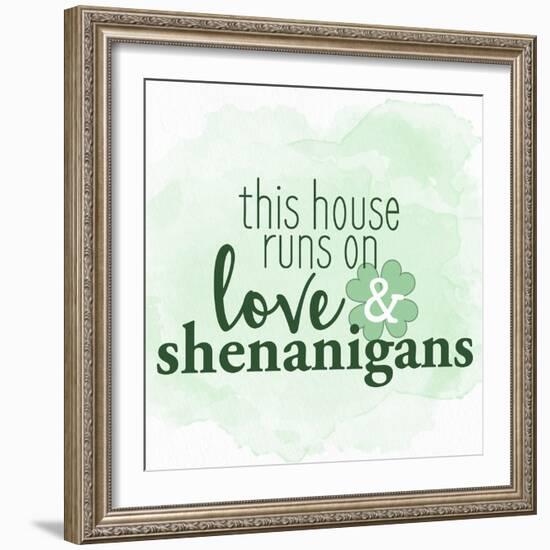 Love and Shenanigans-Kimberly Allen-Framed Art Print