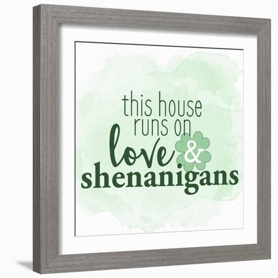 Love and Shenanigans-Kimberly Allen-Framed Art Print