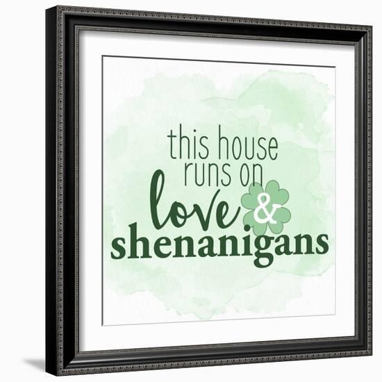 Love and Shenanigans-Kimberly Allen-Framed Art Print