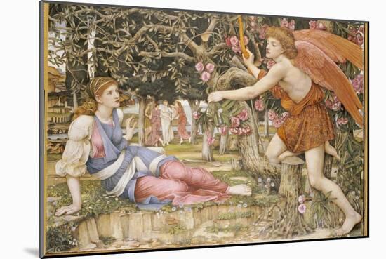 Love and the Maiden, 1877-John Roddam Spencer Stanhope-Mounted Giclee Print