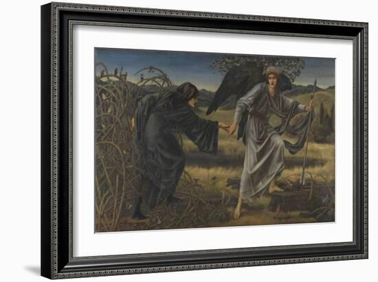 Love and the Pilgrim-Edward Burne-Jones-Framed Giclee Print