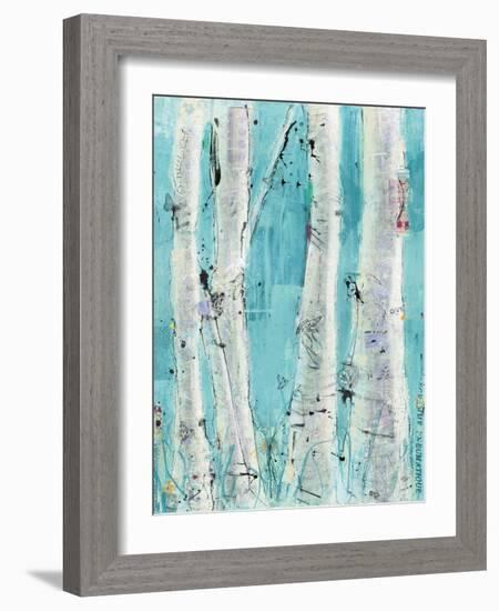 Love Aqua-Kellie Day-Framed Art Print