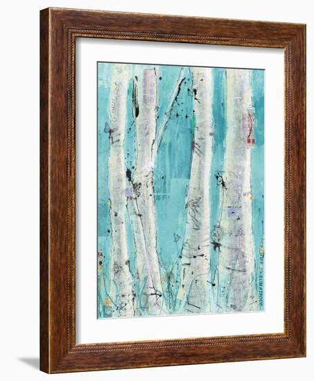 Love Aqua-Kellie Day-Framed Art Print