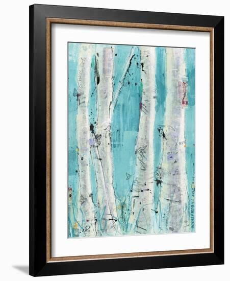 Love Aqua-Kellie Day-Framed Art Print