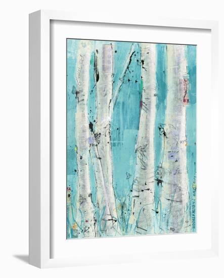 Love Aqua-Kellie Day-Framed Art Print