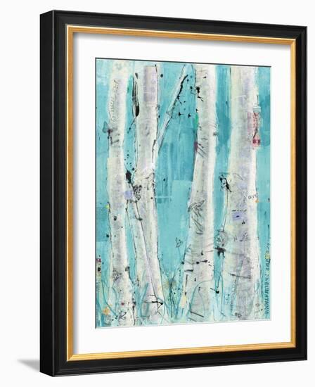 Love Aqua-Kellie Day-Framed Art Print