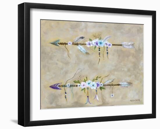 Love Arrows-Marilyn Dunlap-Framed Art Print