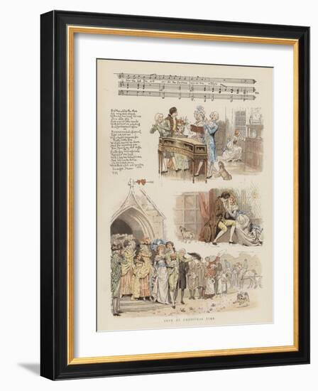 Love at Christmas Time-null-Framed Giclee Print