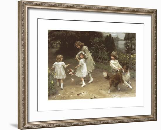 Love at First Sight-Arthur Elsley-Framed Premium Giclee Print