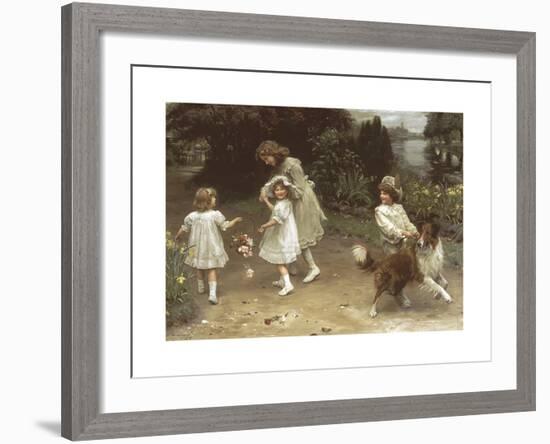 Love at First Sight-Arthur Elsley-Framed Premium Giclee Print