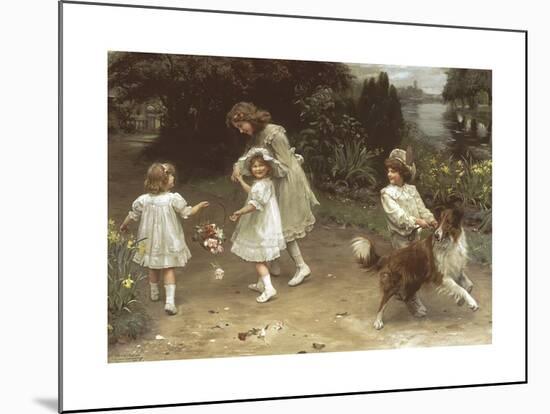 Love at First Sight-Arthur Elsley-Mounted Premium Giclee Print