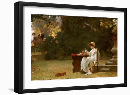 Love at First Sight-Marcus Stone-Framed Giclee Print