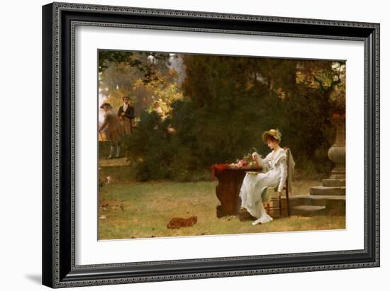 Love at First Sight-Marcus Stone-Framed Giclee Print