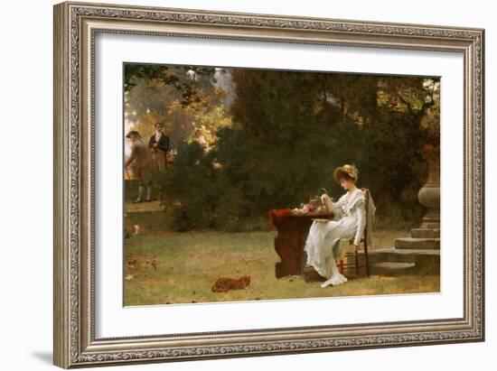 Love at First Sight-Marcus Stone-Framed Giclee Print