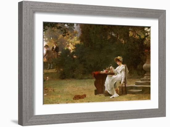 Love at First Sight-Marcus Stone-Framed Giclee Print