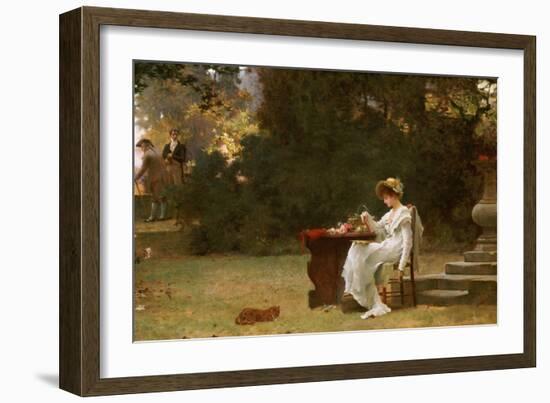 Love at First Sight-Marcus Stone-Framed Giclee Print