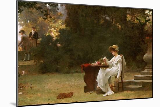 Love at First Sight-Marcus Stone-Mounted Giclee Print