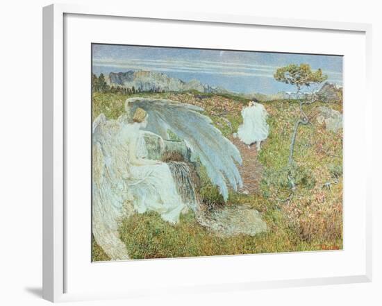 Love at the Fountain of Life, 1896-Giovanni Segantini-Framed Giclee Print