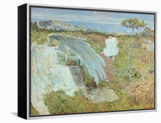 Love at the Fountain of Life, 1896-Giovanni Segantini-Framed Premier Image Canvas