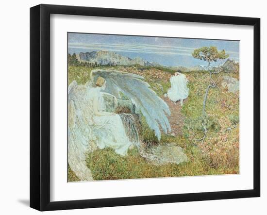 Love at the Fountain of Life, 1896-Giovanni Segantini-Framed Giclee Print