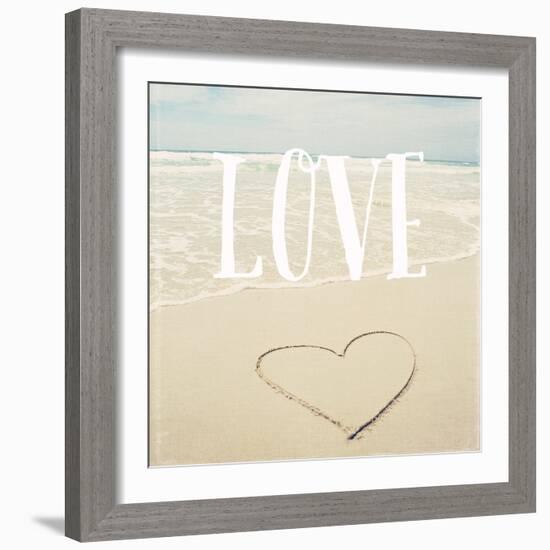 Love Beach-Susannah Tucker-Framed Art Print