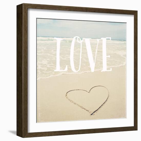 Love Beach-Susannah Tucker-Framed Art Print