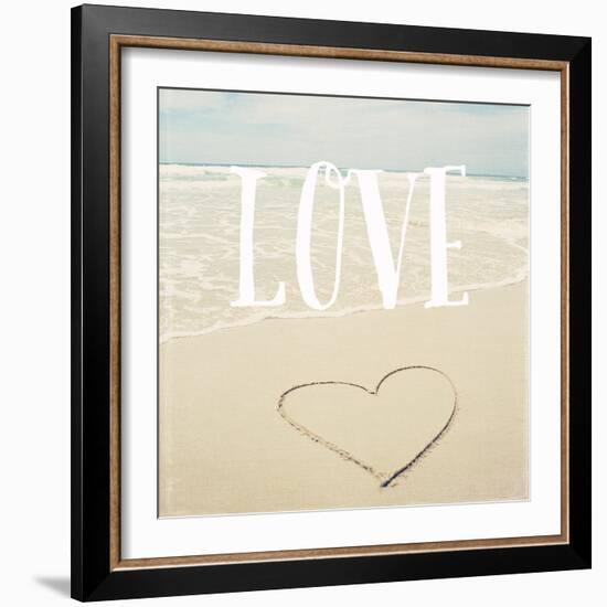 Love Beach-Susannah Tucker-Framed Art Print