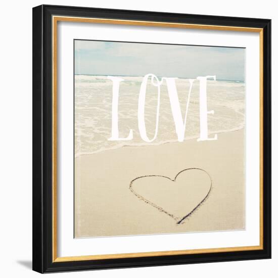 Love Beach-Susannah Tucker-Framed Art Print