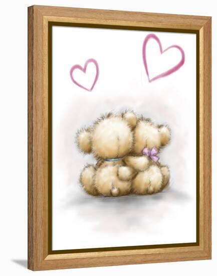 Love Bears-MAKIKO-Framed Premier Image Canvas