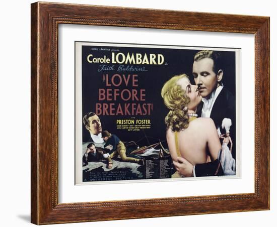 Love Before Breakfast, 1936-null-Framed Art Print