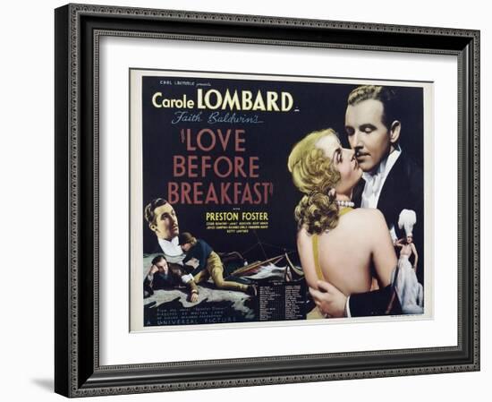 Love Before Breakfast, 1936-null-Framed Art Print
