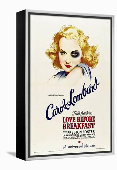 LOVE BEFORE BREAKFAST, Carole Lombard, 1936-null-Framed Stretched Canvas