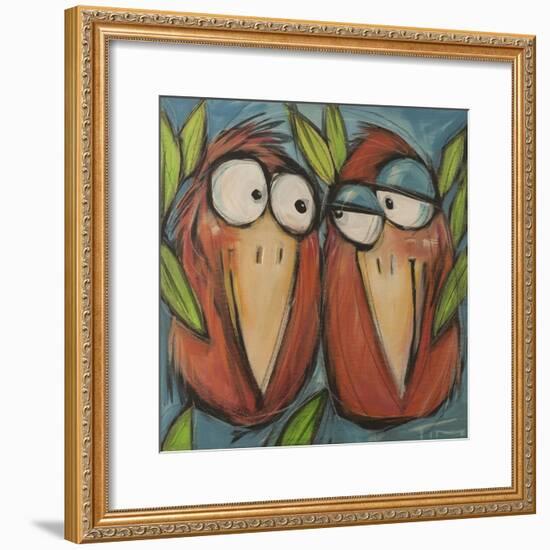 Love Birds-Tim Nyberg-Framed Premium Giclee Print