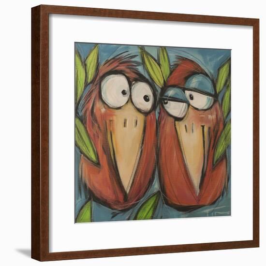 Love Birds-Tim Nyberg-Framed Premium Giclee Print