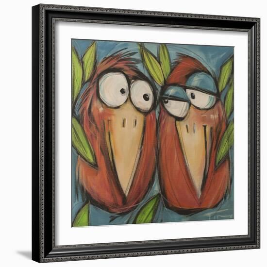 Love Birds-Tim Nyberg-Framed Premium Giclee Print