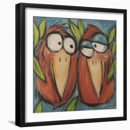 Love Birds-Tim Nyberg-Framed Giclee Print