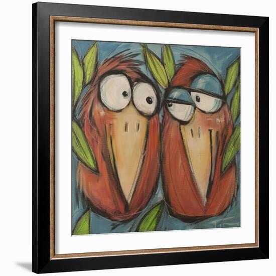 Love Birds-Tim Nyberg-Framed Giclee Print