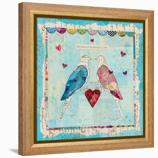 Love Birds-Courtney Prahl-Framed Stretched Canvas