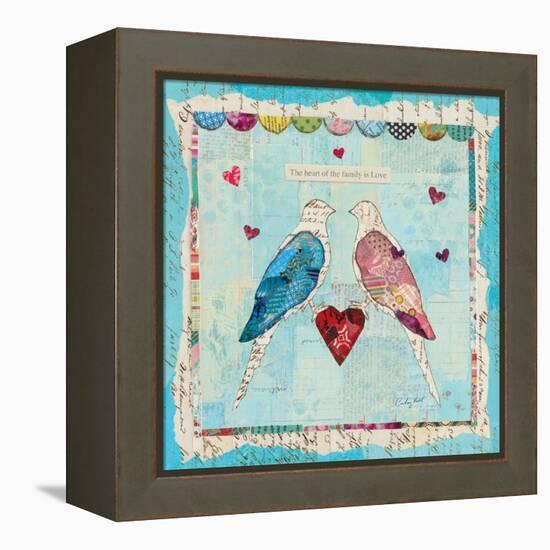 Love Birds-Courtney Prahl-Framed Stretched Canvas