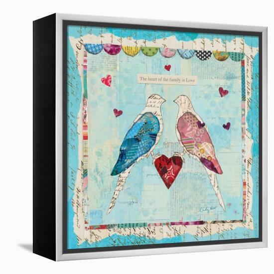 Love Birds-Courtney Prahl-Framed Stretched Canvas